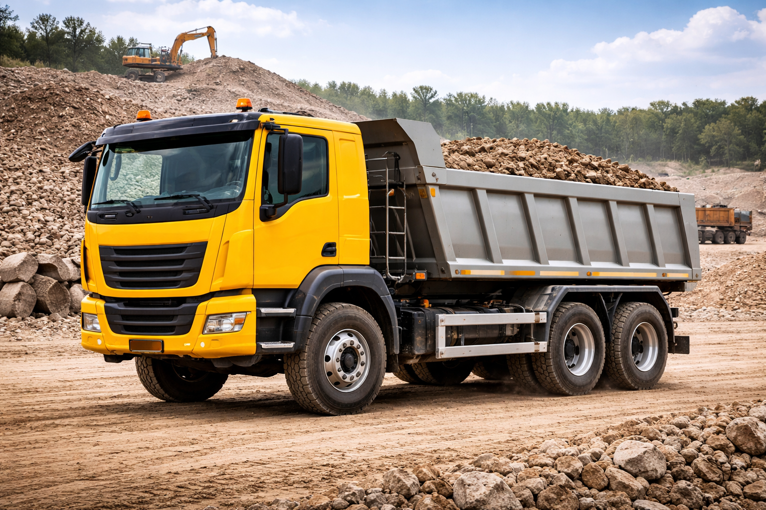 Tipper truck